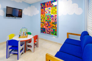 kids waiting area